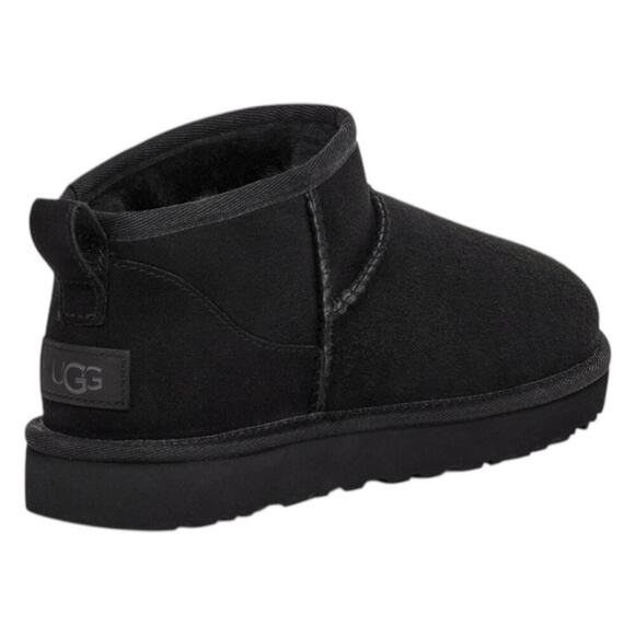 UGG® Womems Black Classic Ultra Mini Snow/Winter Boots | NEW/ NIB!! - Picture 4 of 16